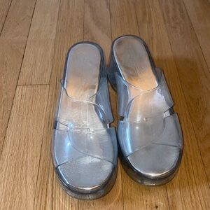 Jeffrey Campbell jelly platform y2k